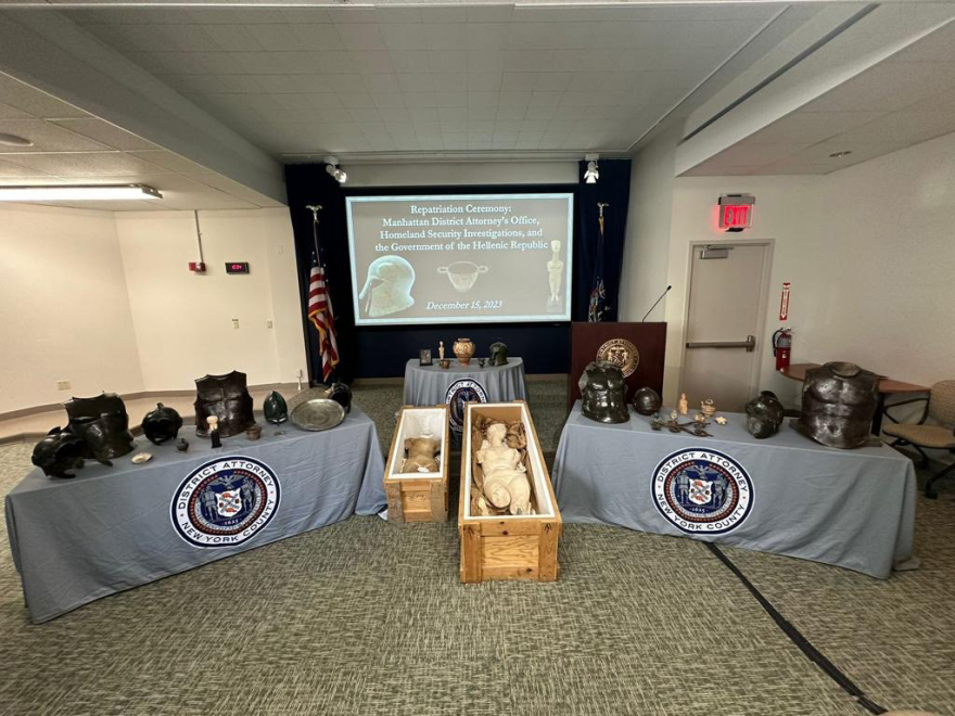 Υπουργείο Πολιτισμού: Επιστρέφουν από τη Νέα Υόρκη στην Ελλάδα 30 αρχαιότητες – Δείτε φωτογραφίες