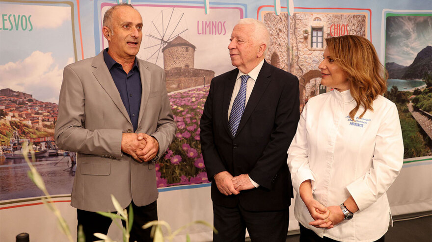 Εκδήλωση γαστρονομίας για τα προϊόντα των νησιών του Β. Αιγαίου με την Μπαρμπαρίγου