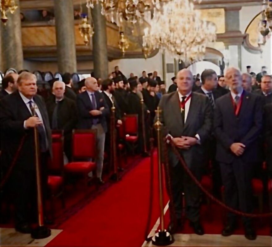 Στην Κωνσταντινούπολη για τα 50 χρόνια αρχιεροσύνης του Πατριάρχη Βαρθολομαίου ο Σάκης Κεχαγιόγλου