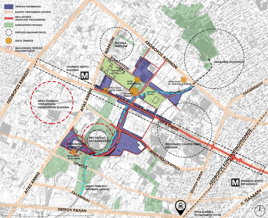 Διπλή Ανάπλαση: Δημοπρατείται το έργο για τις υποδομές στον Ελαιώνα - Στα 37,5 εκατ. ο προϋπολογισμός