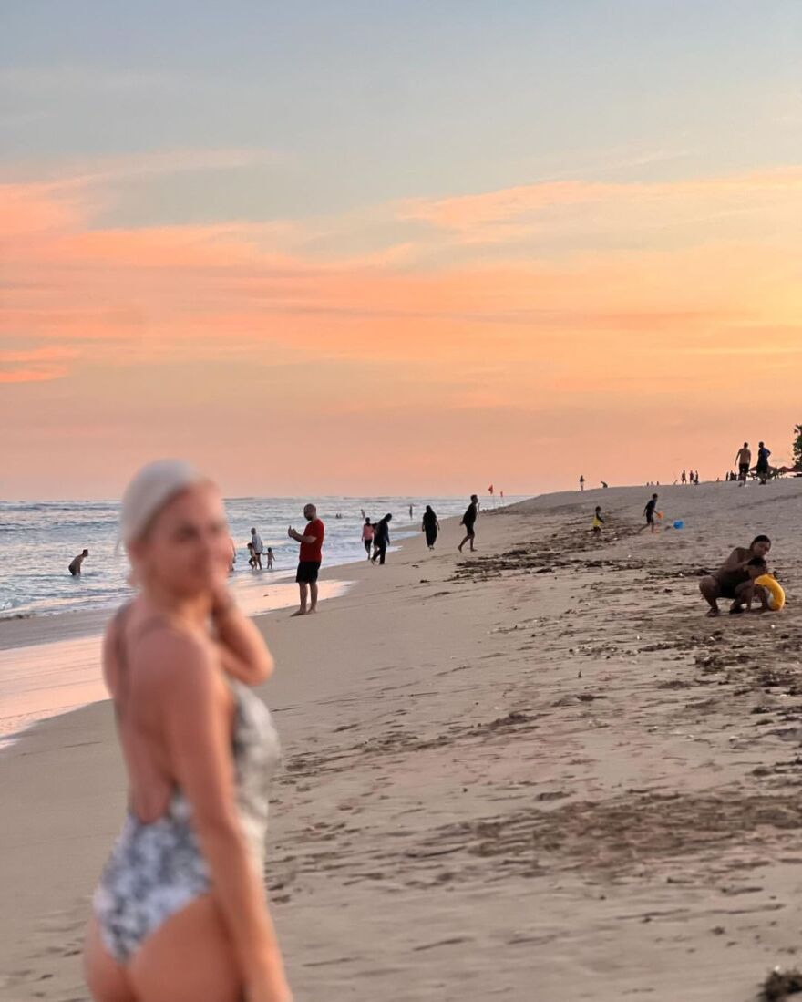 Χριστίνα Κοντοβά: Χριστούγεννα στο Μπαλί με την κόρη της