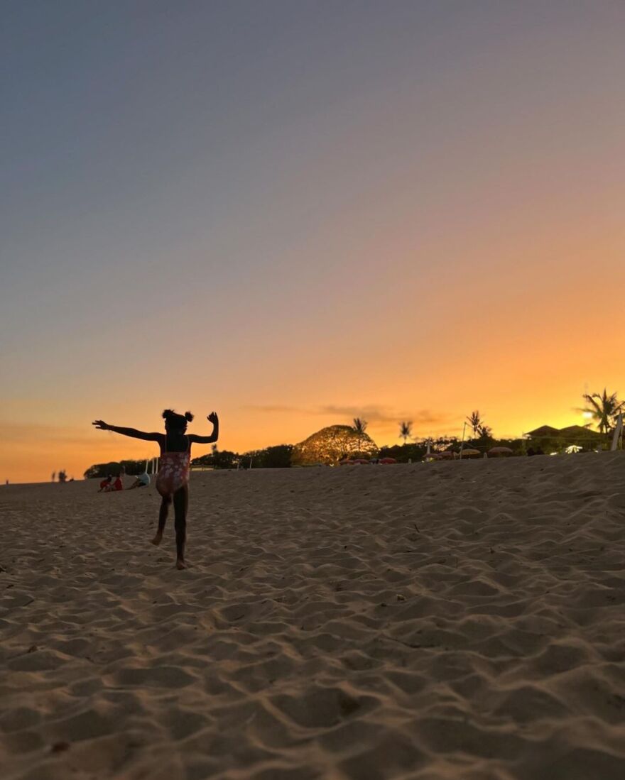 Χριστίνα Κοντοβά: Χριστούγεννα στο Μπαλί με την κόρη της