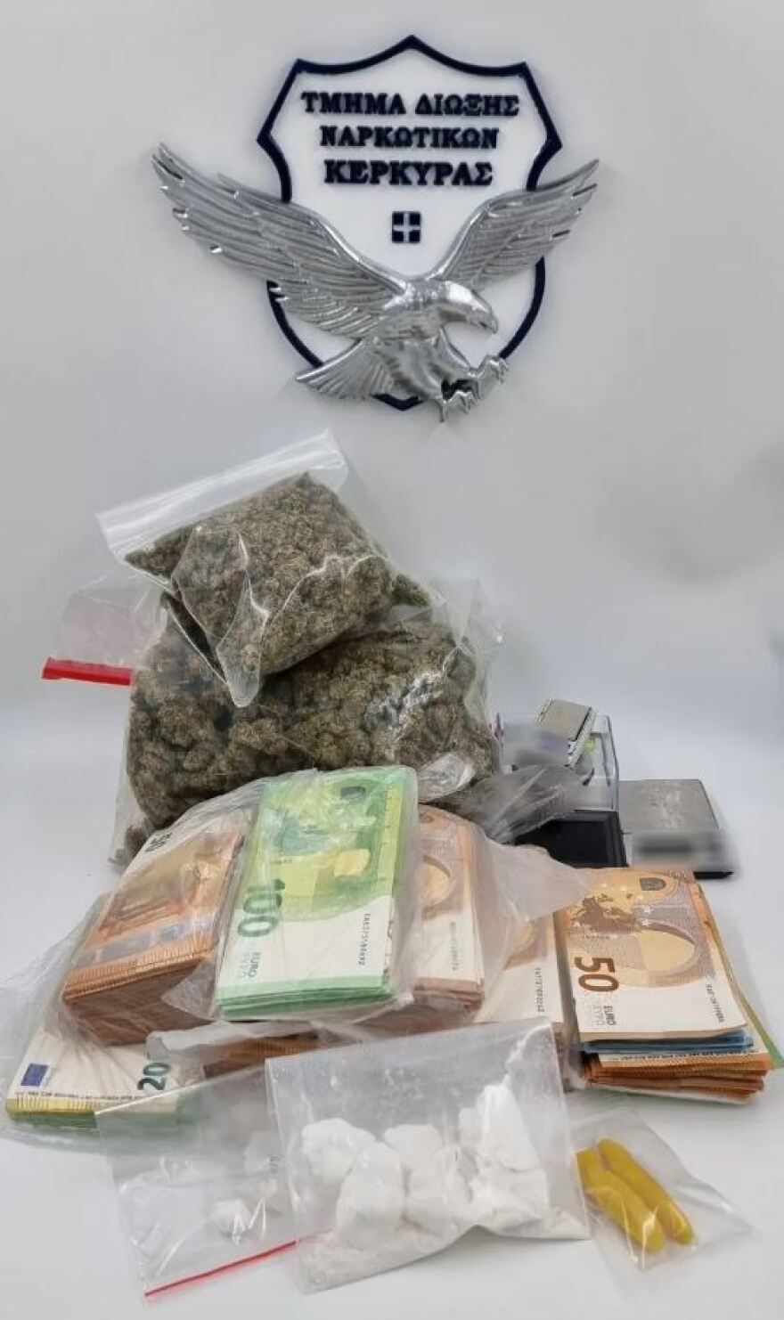 Έβγαλε 70.000 ευρώ πουλώντας κοκαΐνη και κάνναβη στην Κέρκυρα