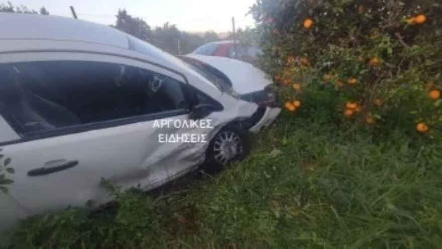 Αργολίδα: Σοβαρό τροχαίο με τραυματίες στην Τίρυνθα - Δείτε φωτογραφίες