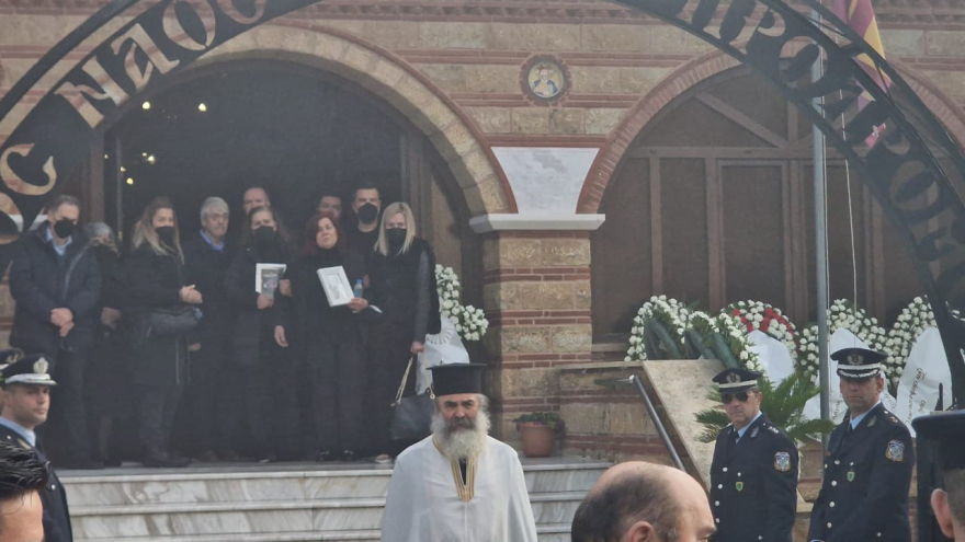 Θεσσαλονίκη: Τελευταίο «αντίο» στον 32χρονο αστυνομικό που δολοφονήθηκε από τον Νορβηγό