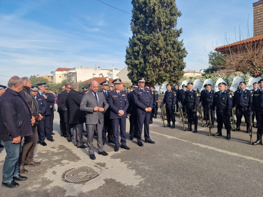 Θεσσαλονίκη: Τελευταίο «αντίο» στον 32χρονο αστυνομικό που δολοφονήθηκε από τον Νορβηγό