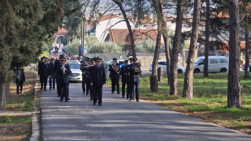 Θεσσαλονίκη: Τελευταίο «αντίο» στον 32χρονο αστυνομικό που δολοφονήθηκε από τον Νορβηγό