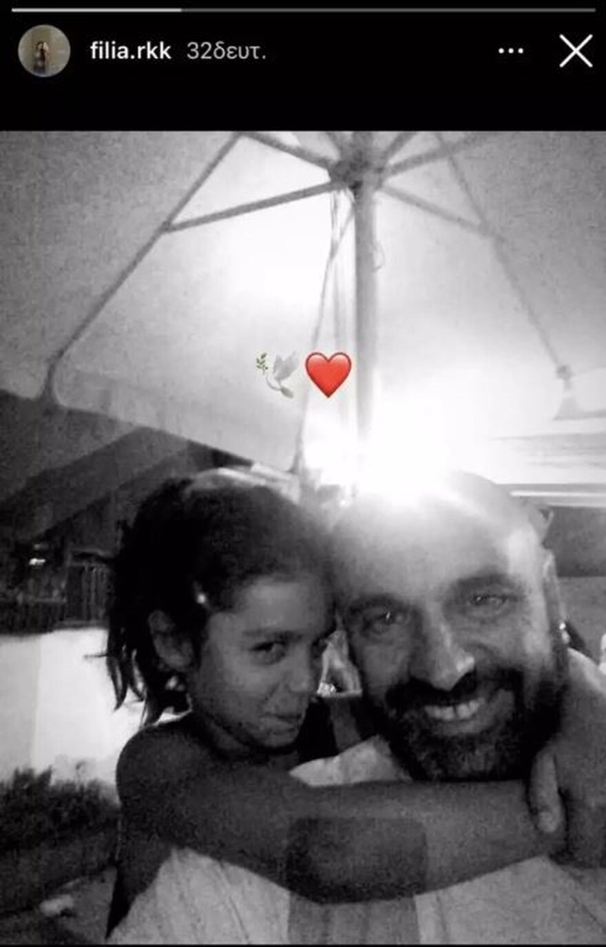 Νίκος Ρόκκος: Η συγκινητική ανάρτηση της κόρης του - Δείτε φωτογραφία 