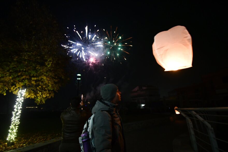 Λάρισα: Εικόνες από την αλλαγή χρόνου