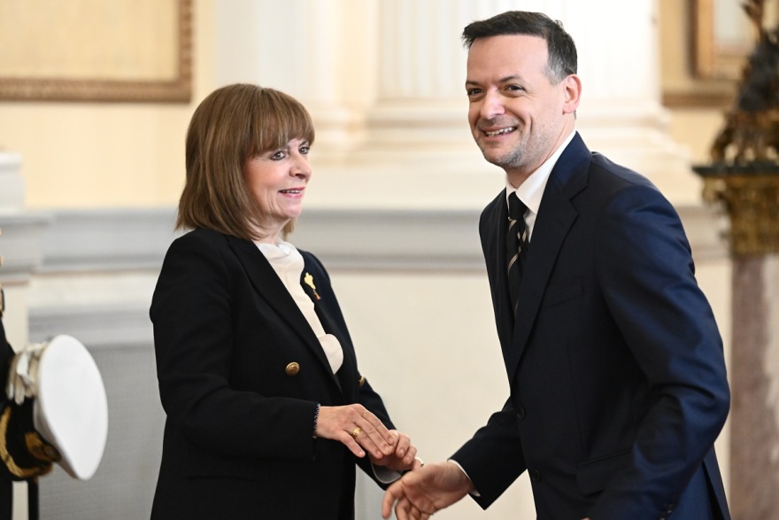 Σακελλαροπούλου: Πρωτοχρονιάτικες ευχές με την πολιτική, στρατιωτική και εκκλησιαστική ηγεσία - Φωτογραφίες