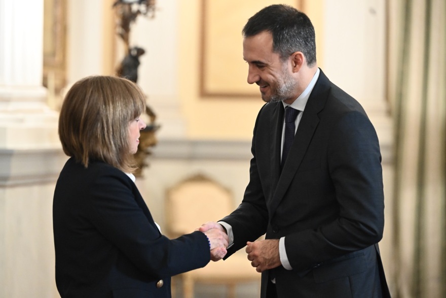 Σακελλαροπούλου: Πρωτοχρονιάτικες ευχές με την πολιτική, στρατιωτική και εκκλησιαστική ηγεσία - Φωτογραφίες