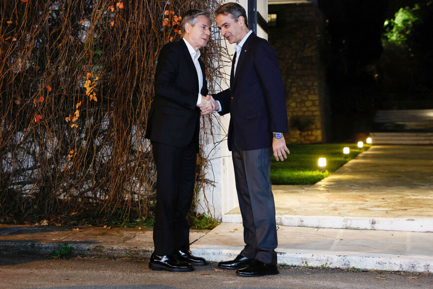 Μπλίνκεν σε Μητσοτάκη: Οι σχέσεις μας με την Ελλάδα είναι πιο ισχυρές από ποτέ 