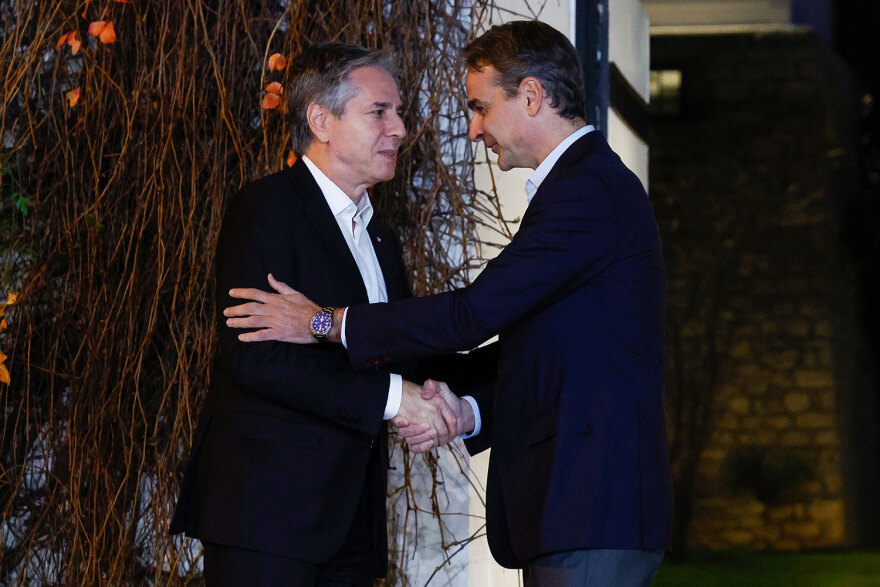 Μπλίνκεν σε Μητσοτάκη: Οι σχέσεις μας με την Ελλάδα είναι πιο ισχυρές από ποτέ 