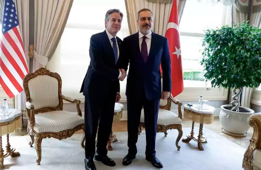 Επίσκεψη Μπλίνκεν στην Τουρκία: Δύο ώρες κράτησε η συνάντηση με τον Φιντάν - «Περιμένουμε την ολοκλήρωση της αγοράς των F-16»