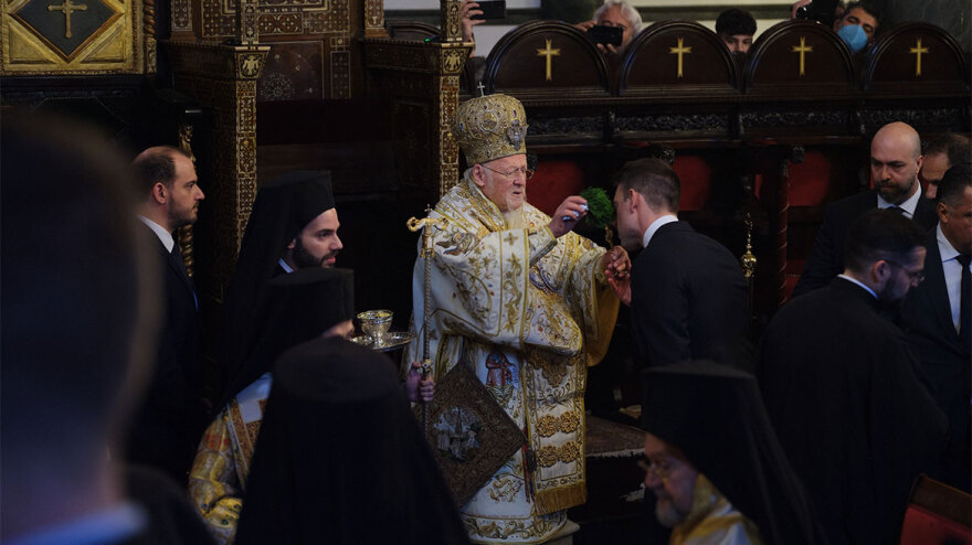 Στο Φανάρι για τα Θεοφάνια ο Κασσελάκης - «Εύχομαι το Άγιο Πνεύμα να φωτίσει όλους τους Έλληνες»