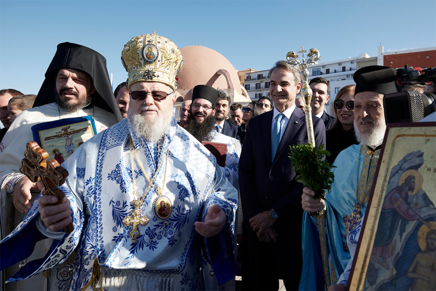 Μήνυμα Μητσοτάκη από τα Χανιά: Θα αντιμετωπίσουμε την εισαγόμενη ακρίβεια και τις γεωπολιτικές κρίσεις