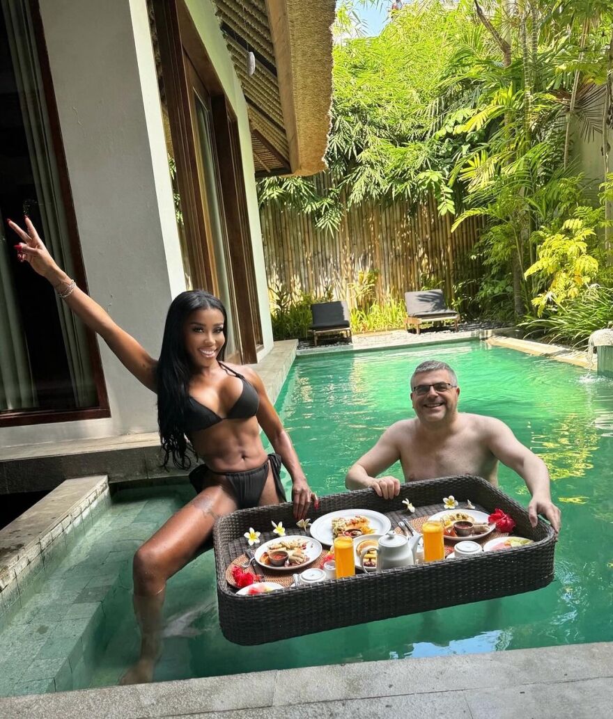 Ελίζαμπεθ Ελέτσι - Νεκτάριος Λεμονίδης: Στο Μπαλί για το ταξίδι του μέλιτος