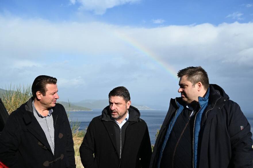 Χαρδαλιάς: Αυτοψία στο κατεστραμμένο επαρχιακό δίκτυο Επιδαύρου - Καλλονής από τον περιφερειάρχη Αττικής (φωτογραφίες)