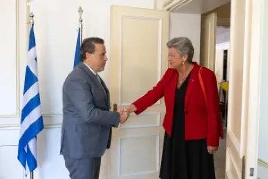 Σταύρος Παπασταύρου: Συναντήθηκε με την Επίτροπο Εσωτερικών Υποθέσεων της ΕΕ, Ίλβα Γιόχανσον