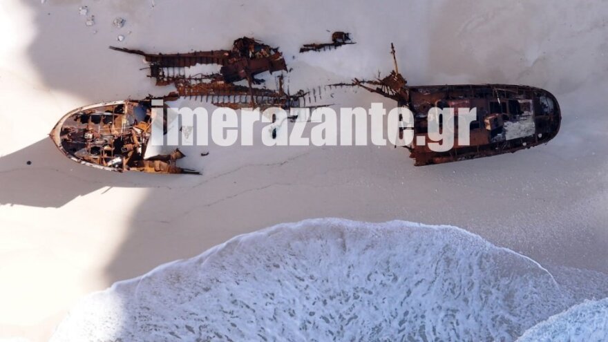 Ναυάγιο Ζακύνθου: Τεράστιες φθορές στο σκαρί του «Παναγιώτη» - Κόπηκε στη μέση