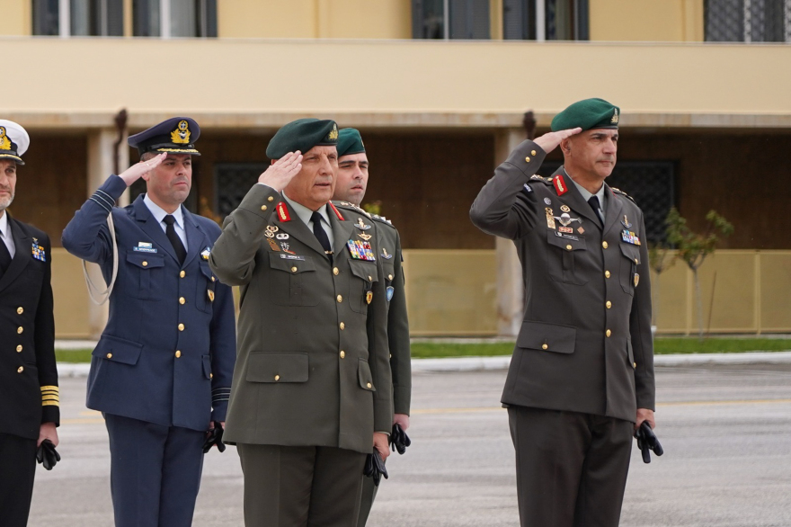 Στο Πεντάγωνο ο νέος αρχηγός ΓΕΕΘΑ Δημήτριος Χούπης - Τον υποδέχθηκε ο Φλώρος, δείτε βίντεο και φωτογραφίες