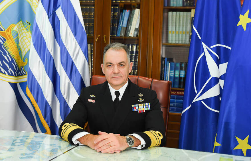 ΓΕΝ: Ποιος είναι ο νέος αρχηγός, Αντιναύαρχος Δημήτριος Κατάρας