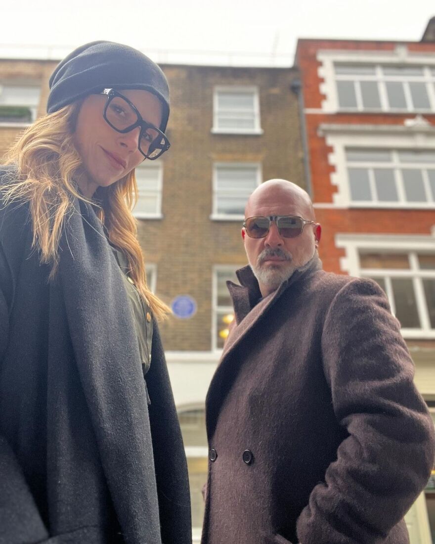 Ντορέττα Παπαδημητρίου: Στο Λονδίνο με τον Νίκο Μουτσινά 