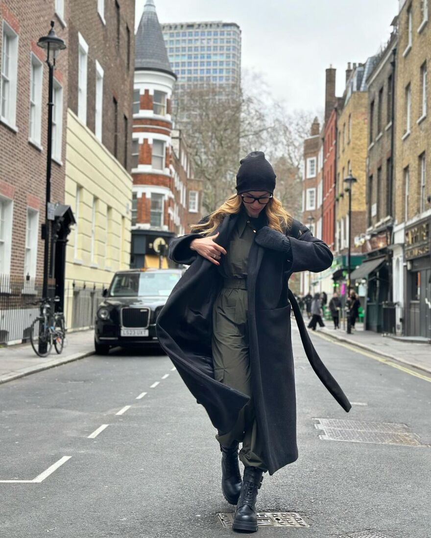 Ντορέττα Παπαδημητρίου: Στο Λονδίνο με τον Νίκο Μουτσινά 