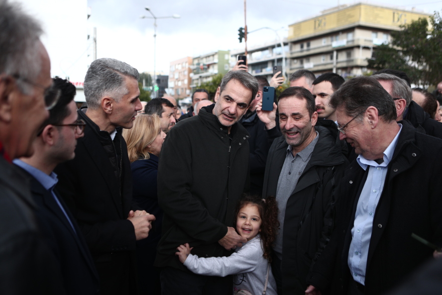 Κυριάκος Μητσοτάκης στο Γαλάτσι: «Να τα βάλουμε με το τέρας της ακρίβειας, δεν θ' ανεχθώ τον πληθωρισμό της απληστίας» - Δείτε φωτογραφίες