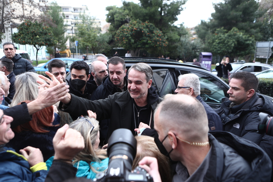 Κυριάκος Μητσοτάκης στο Γαλάτσι: «Να τα βάλουμε με το τέρας της ακρίβειας, δεν θ' ανεχθώ τον πληθωρισμό της απληστίας» - Δείτε φωτογραφίες