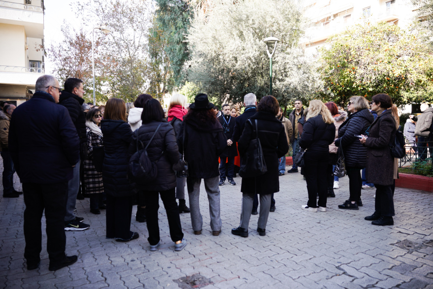 Στην Κυψέλη ξεναγήθηκε ο Χάρης Δούκας - Δείτε φωτογραφίες
