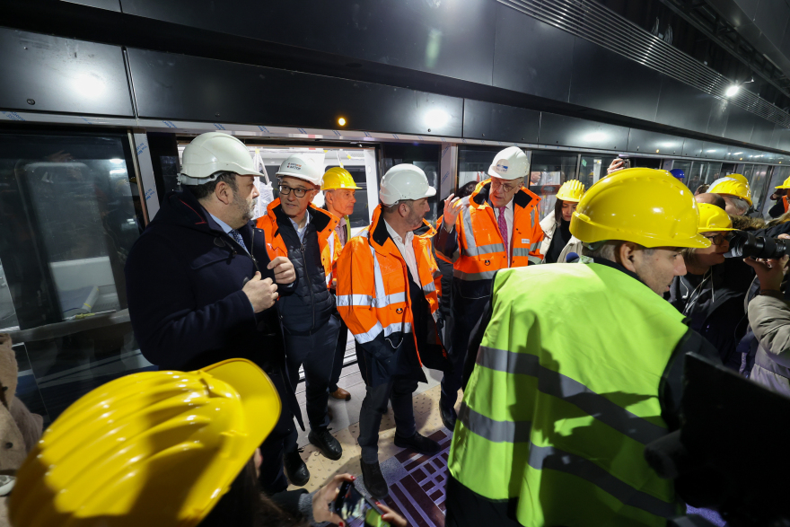 Ταχιάος: Το μετρό Θεσσαλονίκης θα είναι σε λειτουργία τον Νοέμβριο του 2024 - Δείτε νέες εικόνες 