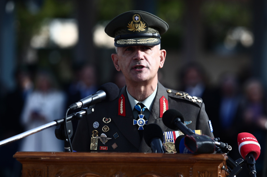 ΓΕΕΘΑ:  «Αποστολή εξετελέσθη» ο Κωνσταντίνος Φλώρος, μήνυμα υπεράσπισης της εθνικής κυριαρχίας από τον στρατηγό Χούπη