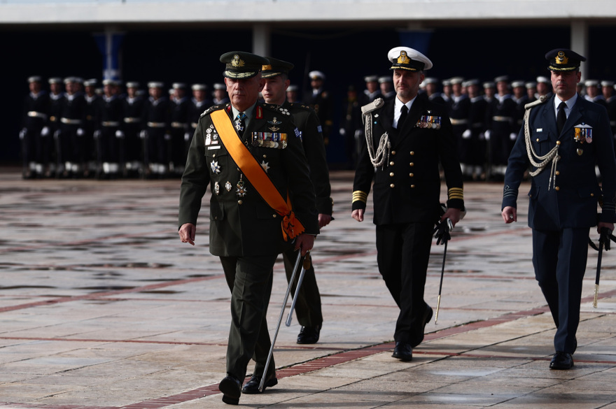 ΓΕΕΘΑ:  «Αποστολή εξετελέσθη» ο Κωνσταντίνος Φλώρος, μήνυμα υπεράσπισης της εθνικής κυριαρχίας από τον στρατηγό Χούπη