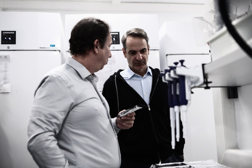 Στον Δημόκριτο ο Μητσοτάκης - Είδε το «έξυπνο κτήριο» που θα στεγάσει την έρευνα για την τεχνητή νοημοσύνη