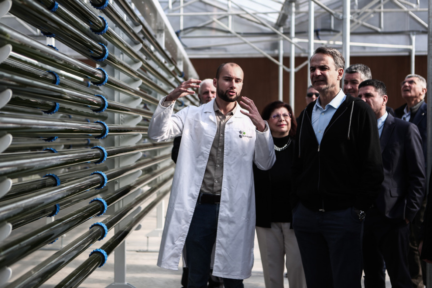 Στον Δημόκριτο ο Μητσοτάκης - Είδε το «έξυπνο κτήριο» που θα στεγάσει την έρευνα για την τεχνητή νοημοσύνη