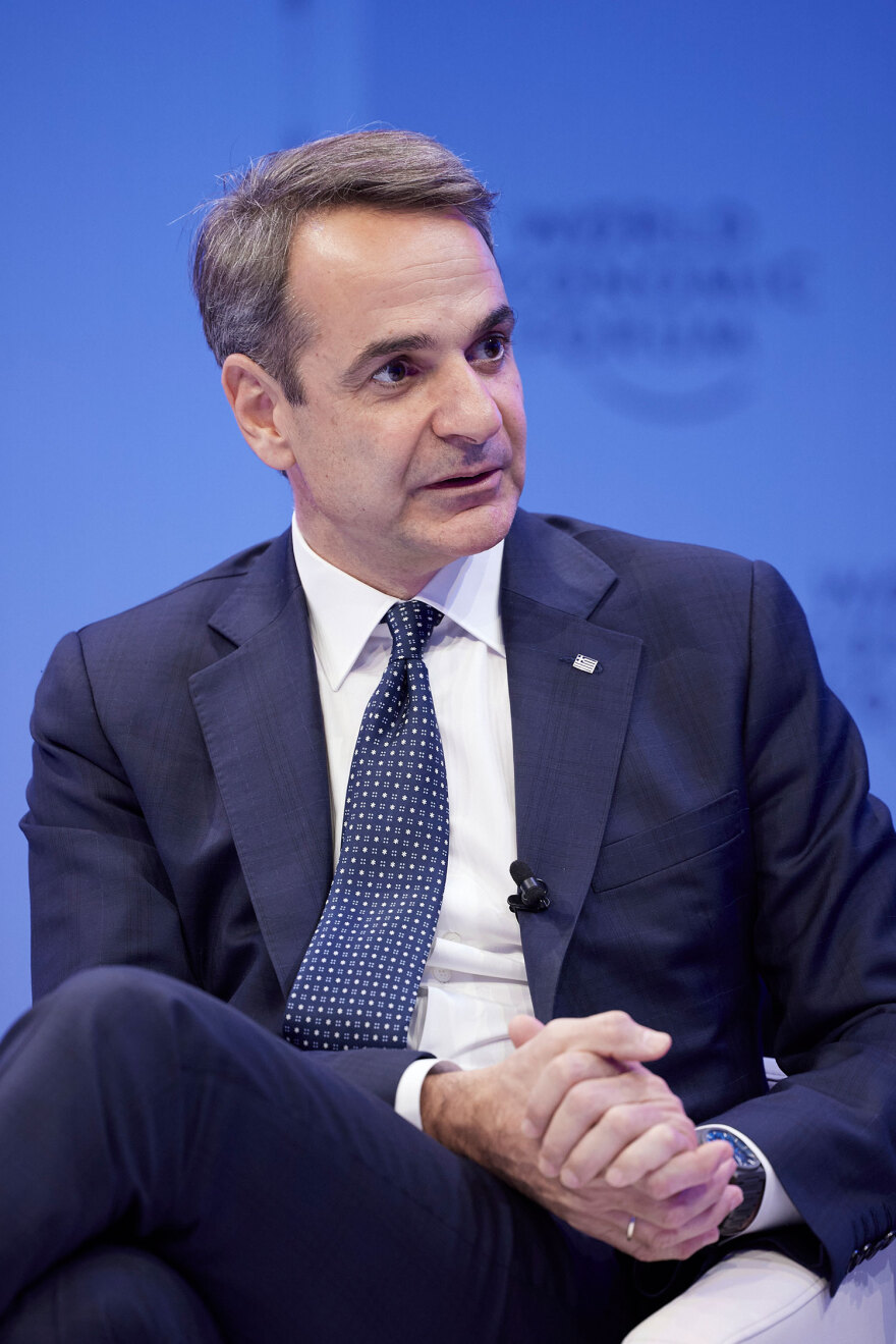 Μητσοτάκης από Νταβός: Πώς απάντησε για τυχόν επανεκλογή Τραμπ - Η ατάκα που έκανε το κοινό να γελάσει