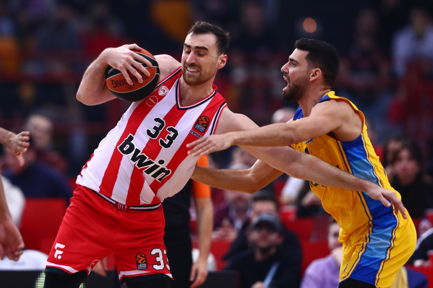  Euroleague, Ολυμπιακός - Μακάμπι Τελ Αβίβ 89-72: Επιστροφή στις νίκες με μυθικό Μιλουτίνοφ - Βίντεο 