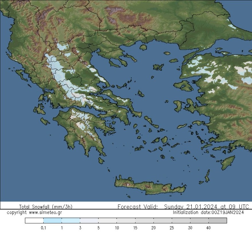 Καιρός: Οι 13 περιοχές που θα ντυθούν στα λευκά το Σαββατοκύριακο - Χιόνια και δίπλα στο κύμα βλέπουν μετεωρολόγοι