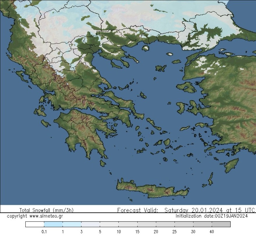 Καιρός: Οι 13 περιοχές που θα ντυθούν στα λευκά το Σαββατοκύριακο - Χιόνια και δίπλα στο κύμα βλέπουν μετεωρολόγοι