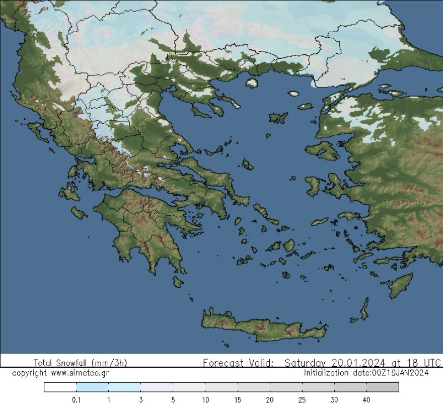 Καιρός: Οι 13 περιοχές που θα ντυθούν στα λευκά το Σαββατοκύριακο - Χιόνια και δίπλα στο κύμα βλέπουν μετεωρολόγοι
