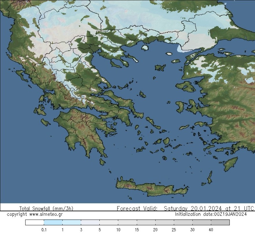 Καιρός: Οι 13 περιοχές που θα ντυθούν στα λευκά το Σαββατοκύριακο - Χιόνια και δίπλα στο κύμα βλέπουν μετεωρολόγοι