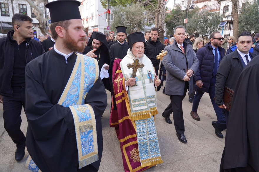 Ο Βαρθολομαίος στην Τρίγλια της Μικράς Ασίας για τον εορτασμό των Θεοφανείων με το παλαιό ημερολόγιο