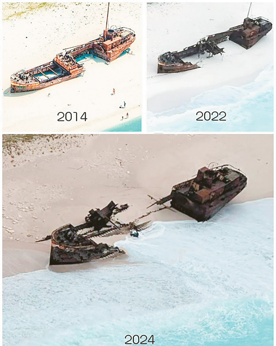 Καμπανάκι για τη διάσημη παραλία της Ζακύνθου: Μαζί με το ναυάγιο θα χαθεί και η παραλία