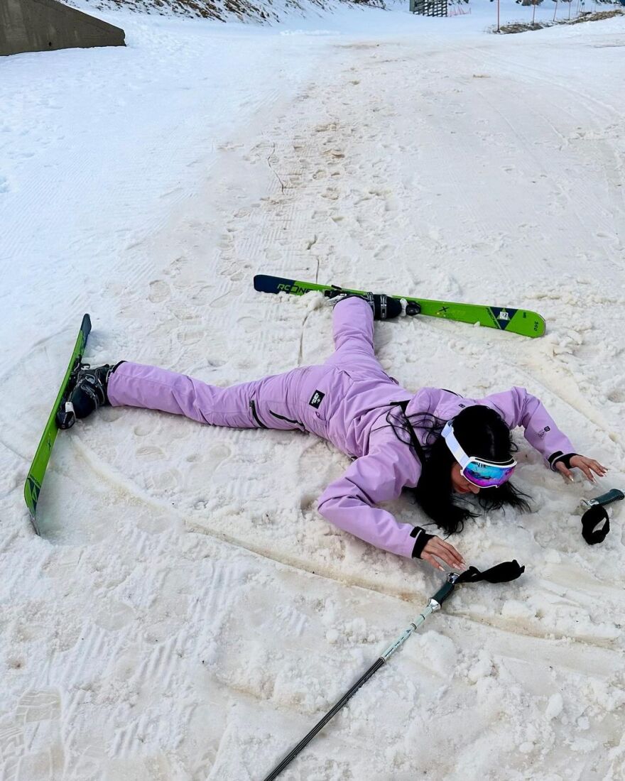 Αλεξάνδρα Παναγιώταρου: Πήγε για σκι στον Παρνασσό και πόζαρε στο χιόνι