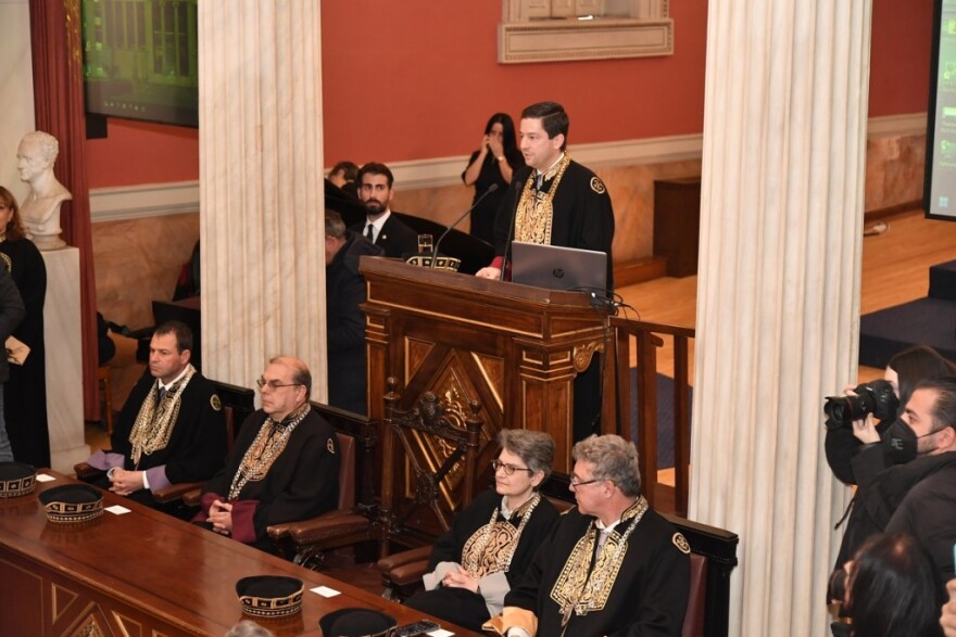 Δείτε βίντεο και φωτογραφίες από την εκδήλωση ανάληψης καθηκόντων των Πρυτανικών Αρχών στο Πανεπιστήμιο Αθηνών