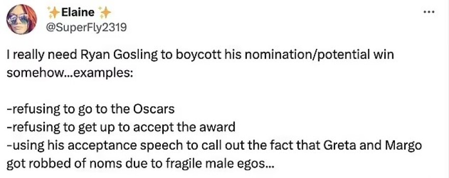 «Μπάρμπι»: Οι φαν ζητούν από τον Ράιαν Γκόσλινγκ να μποϊκοτάρει τα Όσκαρ - Εκείνος δηλώνει περήφανος για την υποψηφιότητά του