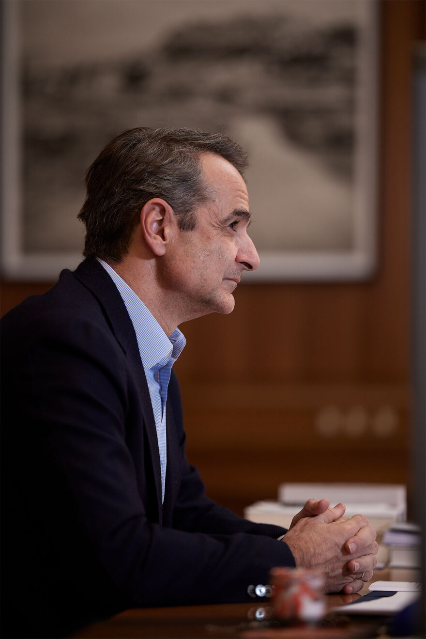 Μητσοτάκης στον πρόεδρο της JPMorgan: Προχωρώ τώρα όλες τις δύσκολες μεταρρυθμίσεις, πρώτος στόχος η αύξηση των μισθών