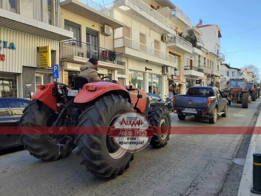 Στους δρόμους και σήμερα οι αγρότες - Κινητοποιήσεις σε Δυτική Μακεδονία, Θεσσαλία και Αιτωλοακαρνανία