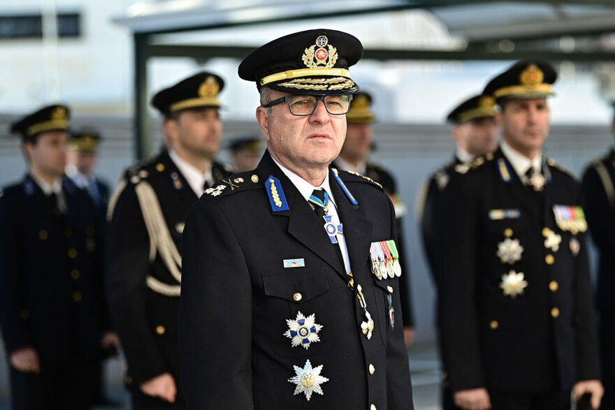 Πυροσβεστική: Η τελετή παράδοσης - παραλαβής αρχηγίας - Δείτε φωτογραφίες